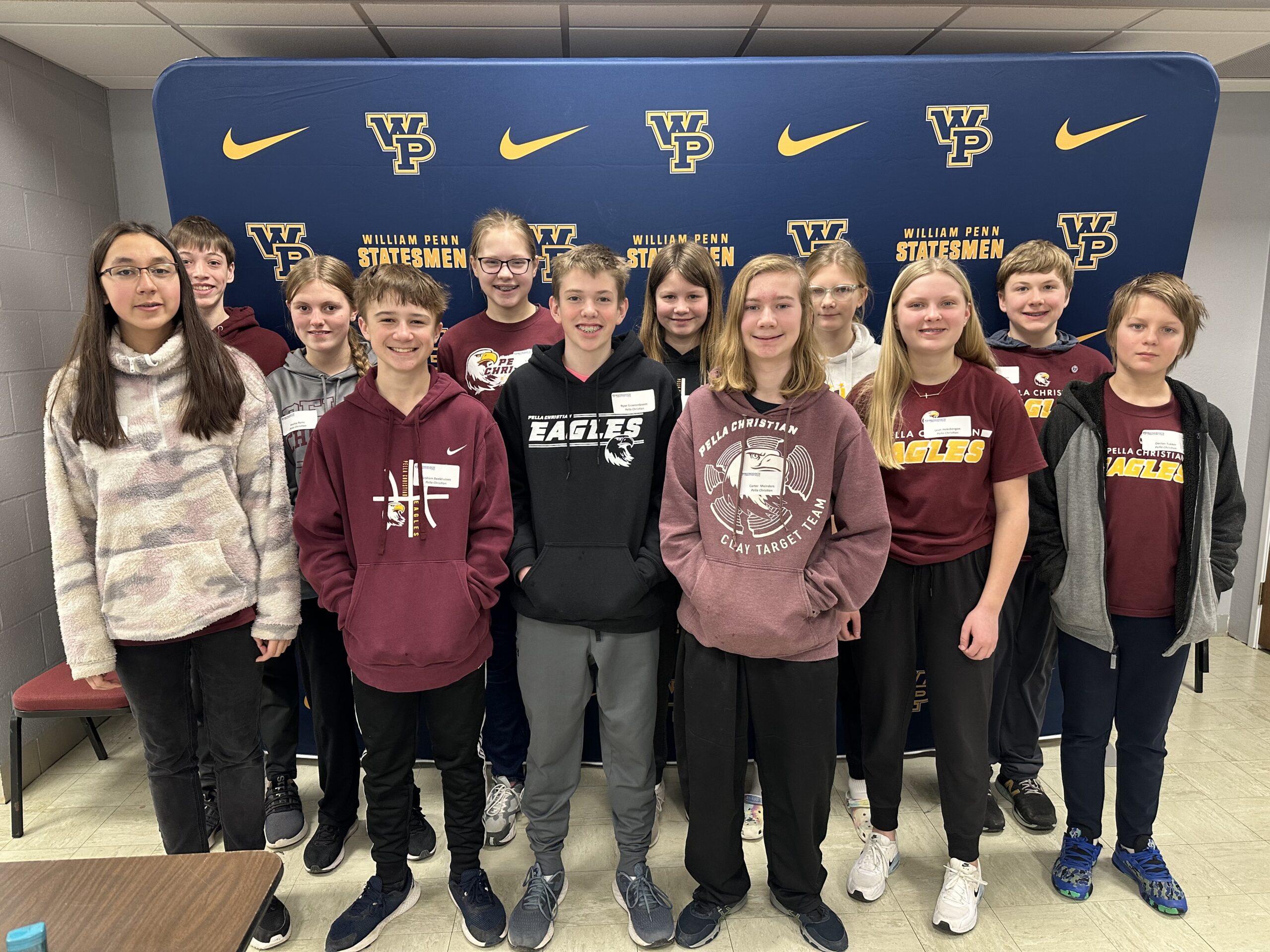 Congrats to pc mathcounts pella christian school