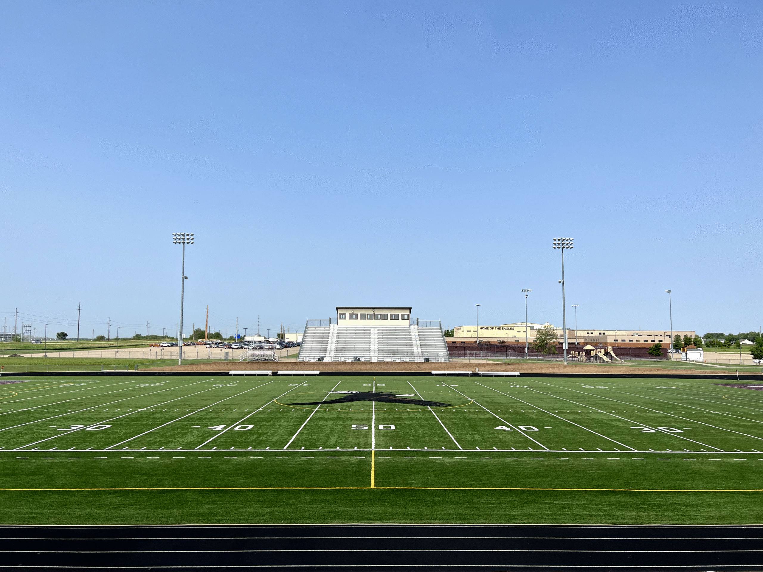 Eagle Stadium Before